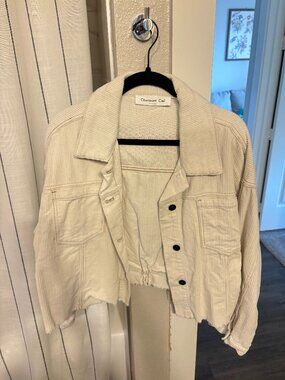 Cropped White Jacket